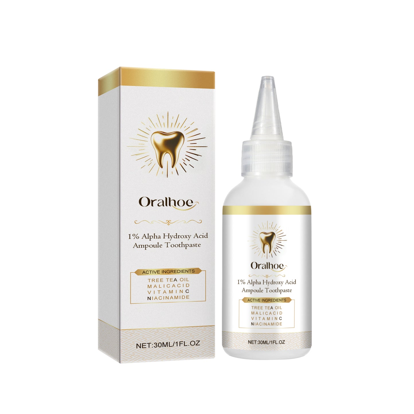 Brightening Toothpaste Deep Cleans Stains, Whitens Teeth, Reduces Bad Breath And Freshens Breath