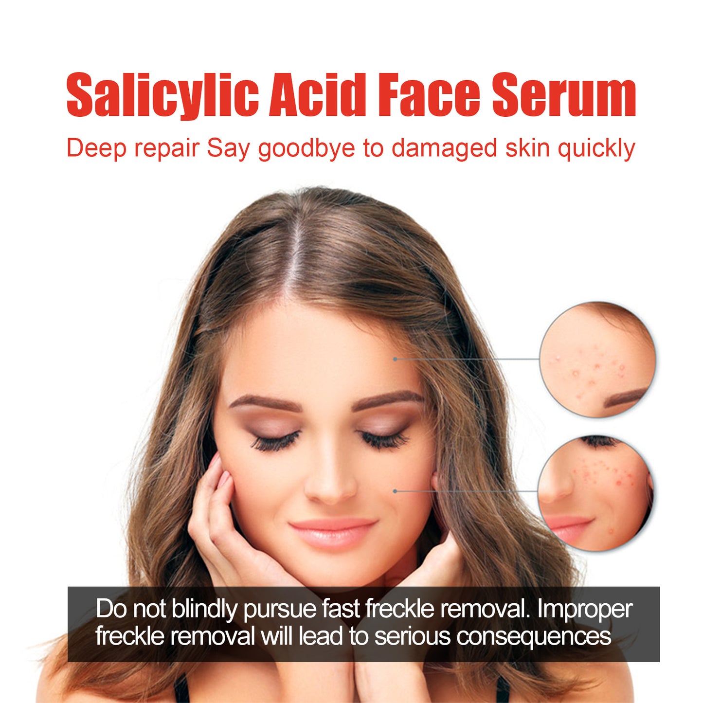 Salicylic Acid Facial Essence Hydrating Repair Improve Skin Care Essence