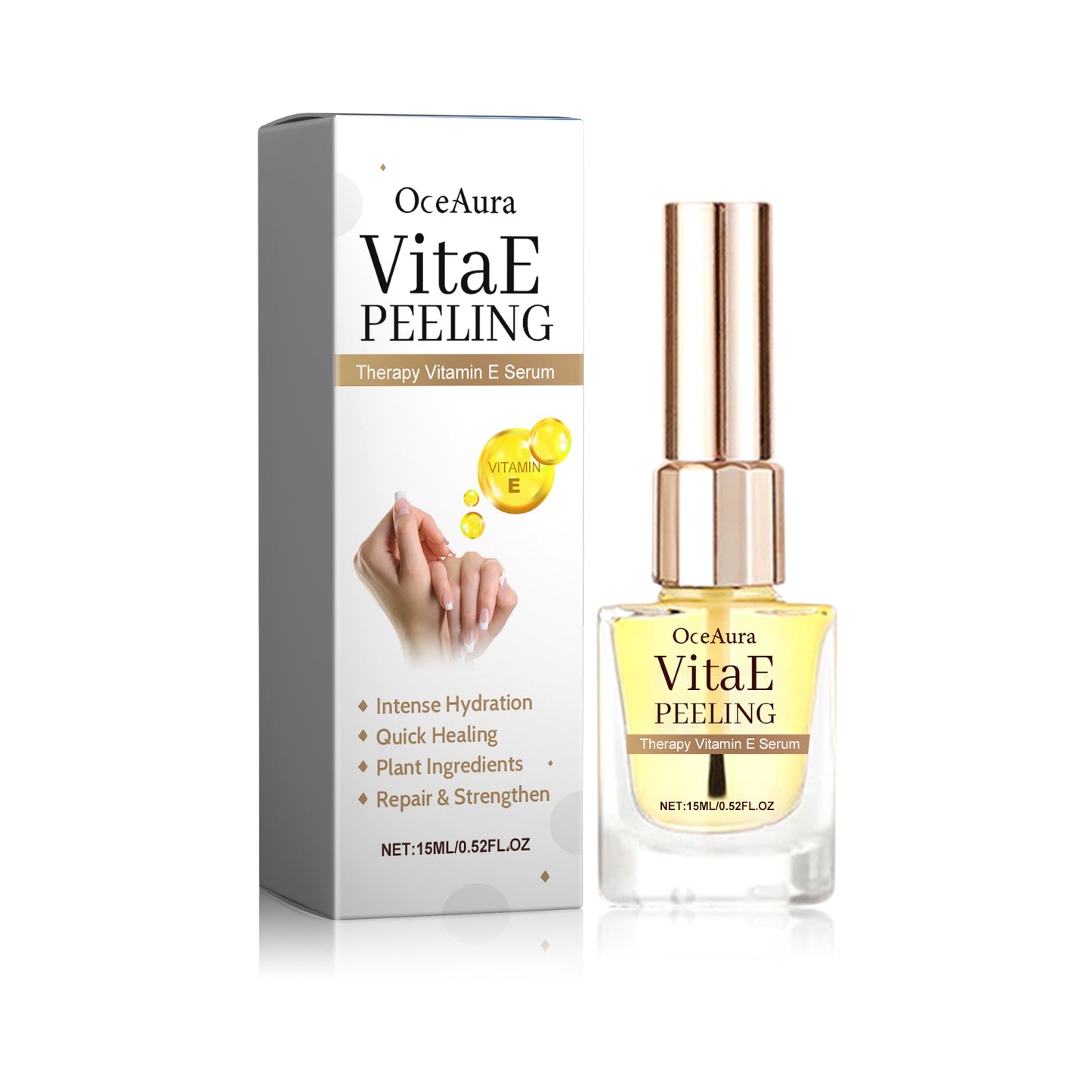 Therapy Vitamin E Serum, Hand And Foot Nail Repair Bright Nail Grey Nail Soft Nail Embedded Nail Care Essence