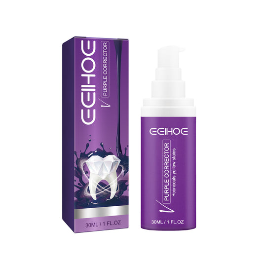 Purple Corrector, Clean Stains Whitening Teeth Care Gums Fresh Mouth Care Toothpaste